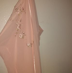 Pink SILK Lingerie Womans size Medium
